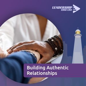Building Authentic Relationships course visual for trust-based leadership