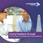 Leadership course on giving real-time feedback and development coaching