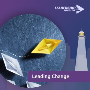 Leading Change course image for managing organizational transformation